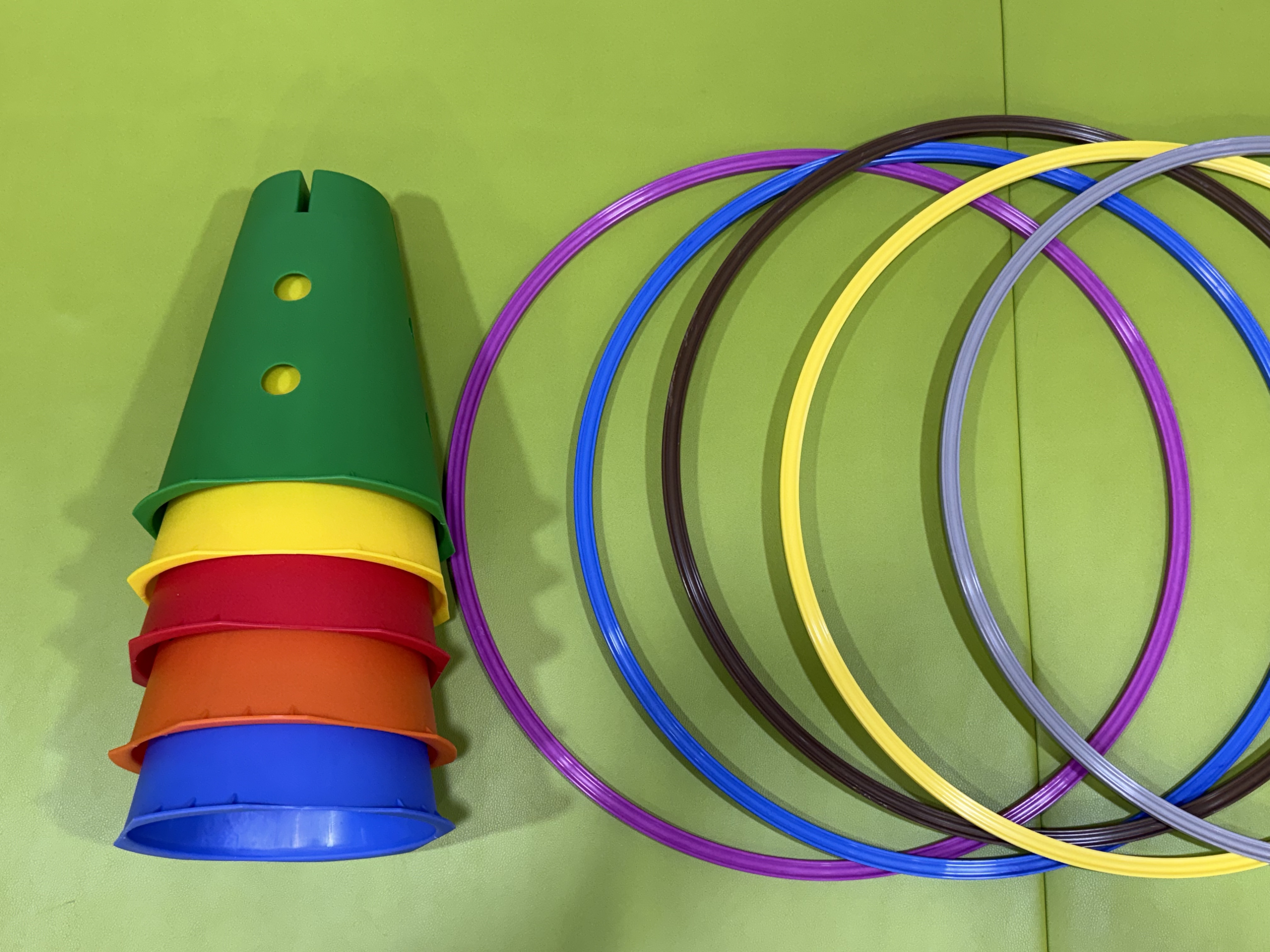  아이소파 후프 통과놀이